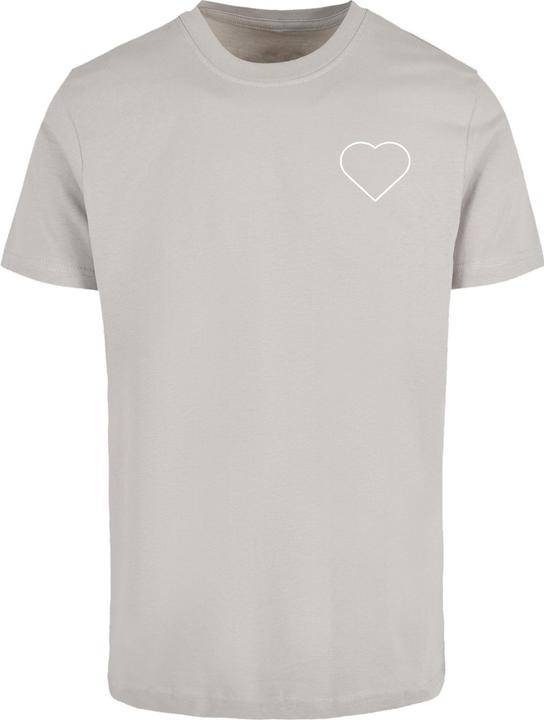 Produktbild Merchcode MHSS Herz Weiss 2 T-Shirt - 172457 (M)