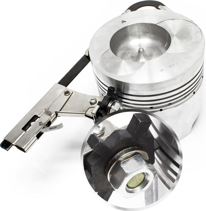 Produktbild Wiltec Kolbenringzange Kofferset Kolbenringspannband Kolbennutreiniger Kolben (470 mm)
