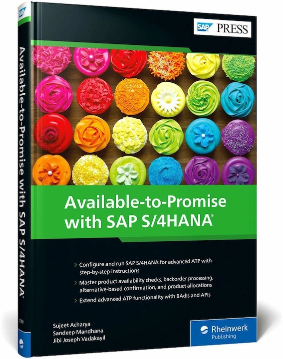 Actual product image Available-to-Promise with SAP S/4HANA (English, Sandeep Mandhana, Sujeet Acharya, Jibi Joseph Vadakayil, 2023)