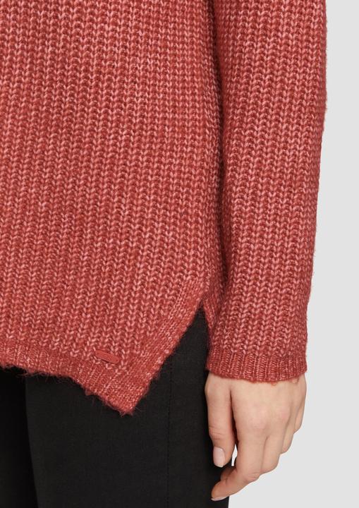 Produktbild S.Oliver Strickpullover Weicher Strickpullover mit Rippstruktur (S)