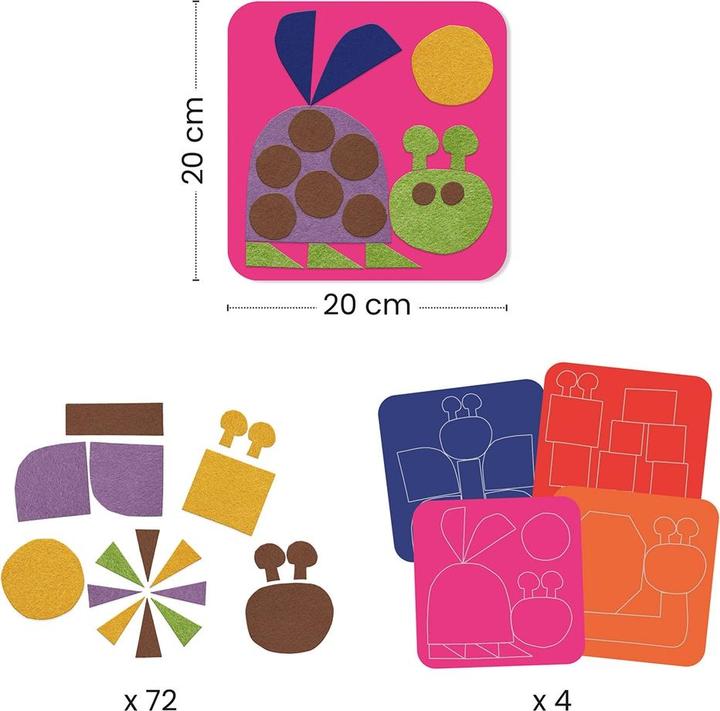 Produktbild Djeco Filzbilder Kreationen