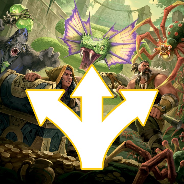 Immagine prodotto Hasbro Espansione per il gioco da tavolo HeroQuest Pacchetto avventura Giungle di Delthrak *versione (Inglese)