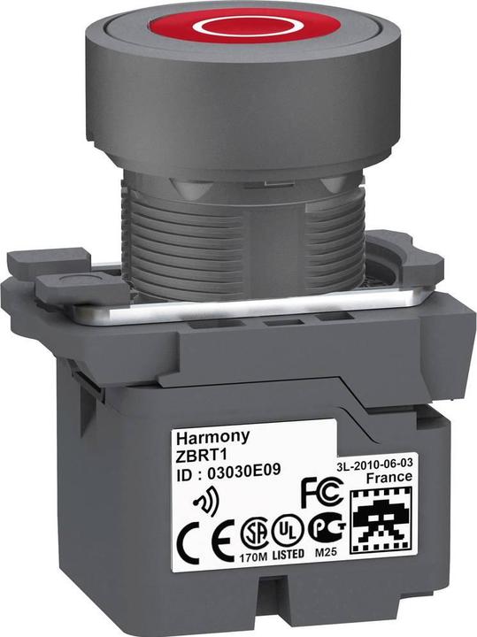 Produktbild Schneider Electric Senderkopf ZB5R, rote Beschriftung "O"