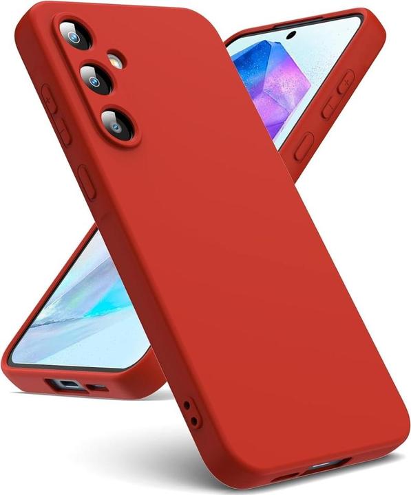 Produktbild Screenguard Samsung Galaxy A55 5G Liquid Silicone Case Hülle (Samsung Galaxy A55)