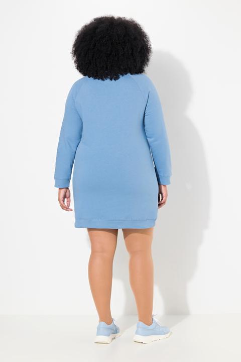 Produktbild Ulla Popken Sweatkleid, Stehkragen, Langarm, Taschen (50, 52)