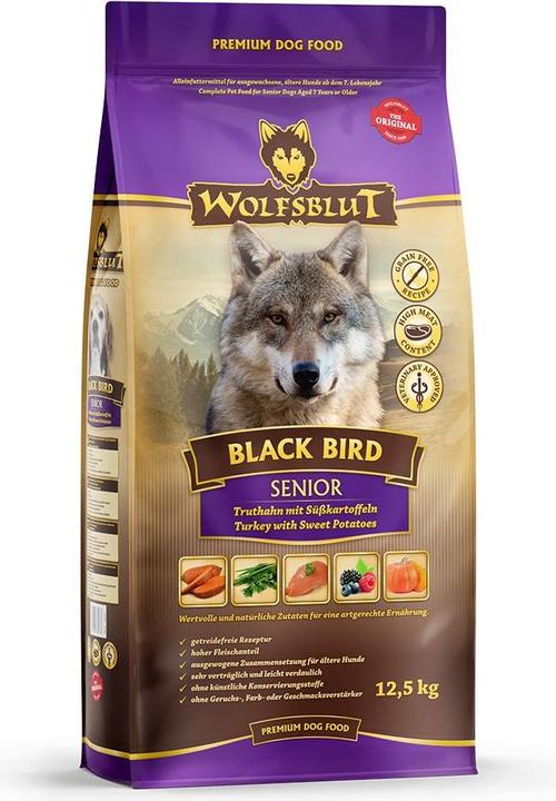 Immagine prodotto Wolfsblut Uccello Nero Senior (Senior, 1 pz., 12500 g)