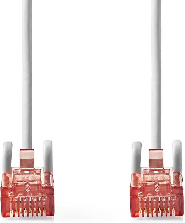 Image du produit Nedis Câble Cat 6 | RJ45 mâle | RJ45 mâle | U/UTP | 30.0 m | Rond | PVC | Gris | Étiquette (U/UTP, CAT6, 30 m)