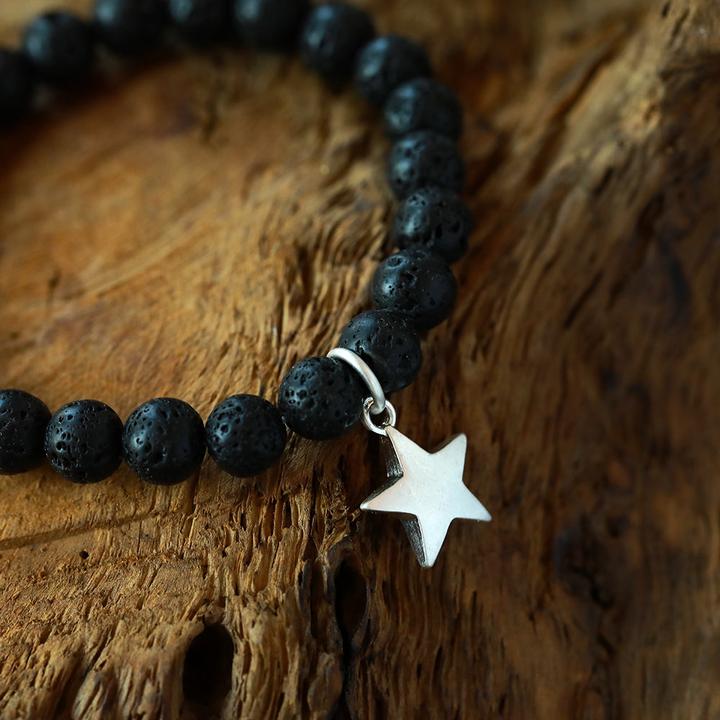 Produktbild Andreani Lava Armband mit Stern (Lavenstein)