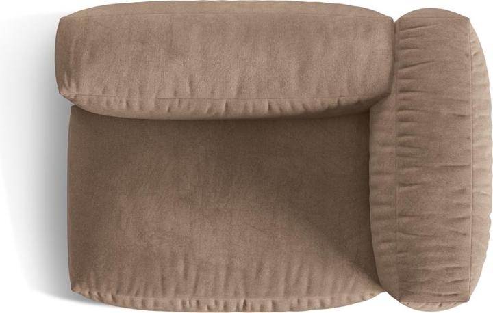 Actual product image Micadoni Modul Right, "Martina", 1 Seat, 121x106x75 Made in Europe (Modular sofa, 1-seater)