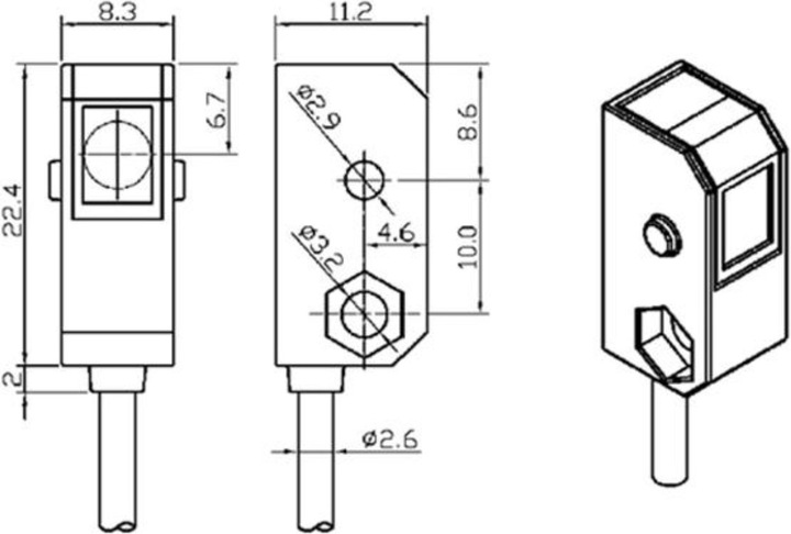 Produktbild DFRobot Infrarot Lichtschranke 1.5m 9-24V