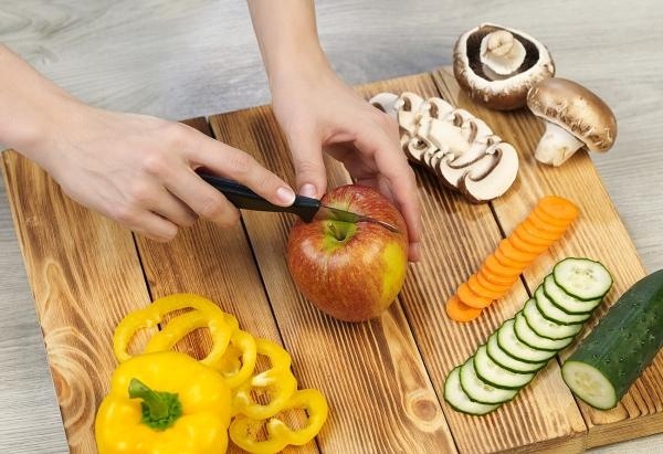 Actual product image Rosenstein & Söhne Set of 3 fruit and vegetable knives (8 cm)
