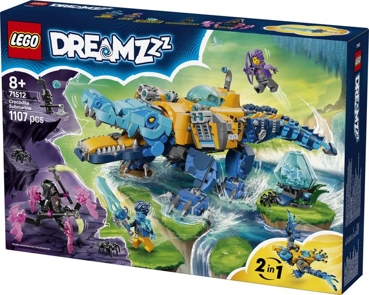 Produktbild LEGO Krokodil-U-Boot (71512, LEGO Dreamzzz)