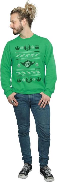 Produktbild Star Wars Yoda Christmas Tauntauns Sweatshirt (XL)