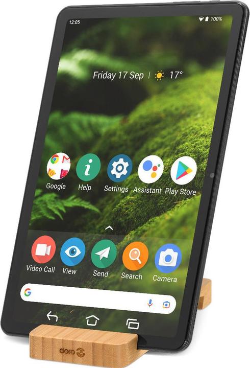 Actual product image Doro Tablet EU (WLAN only, 10.40", 32 GB, Graphite)