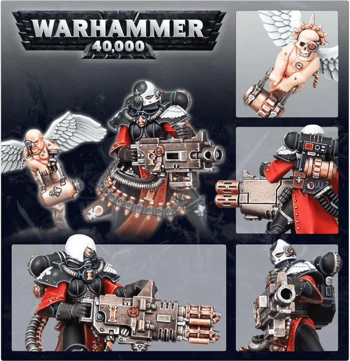 Immagine prodotto Games Workshop Warhammer 40k - Squadra di Retributori Adepta Sororitas (Materiale sintetico)