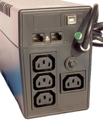 Produktbild Orvaldi VPS 600 Unterbrechungsfreie Stromversorgung (USV) Line-Interaktiv 0,6 kVA (360 W)