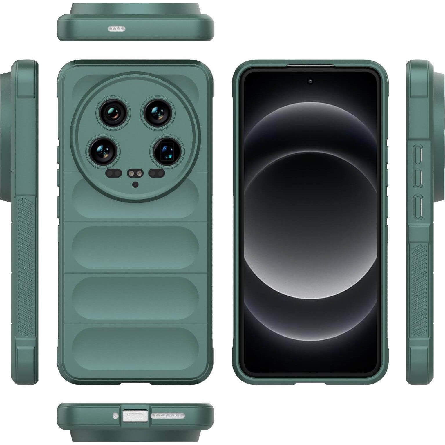 Thumbnail - Cover-Discount Xiaomi 14 Ultra - Rugged Protective Cover (Xiaomi 14 Ultra), Smartphone Hülle, Grün