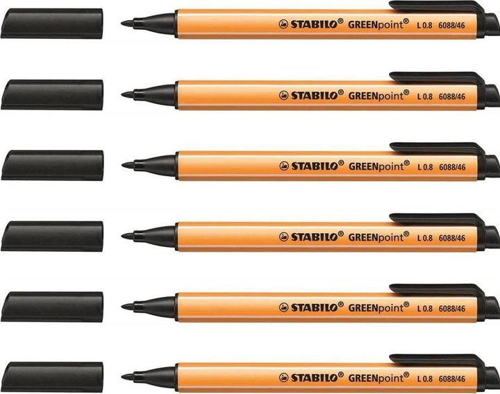 Produktbild STABILO GREENpoint umweltfreundlicher Filzschreiber (1 x)