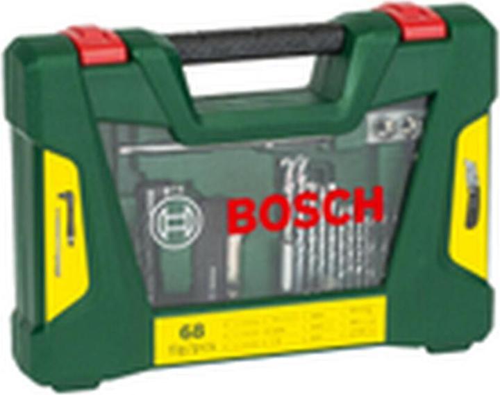 Produktbild Bosch Zubehör V-Line Bohrer- und Bit-Set, 68-teilig, Klappmesser, Magnetstab, Winkelschrauber (10 mm, 2 mm, 2.5 mm, 3 mm, 3.5 mm, 4 mm, 4.5 mm, 5 mm, 5.5 mm, 6 mm, 6.5 mm, 7 mm, 7.5 mm, 8 mm, 8.5 mm, 9 mm, 9.5 mm)
