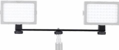 Immagine prodotto Walimex Guida ausiliaria diritta per 2 luci LED