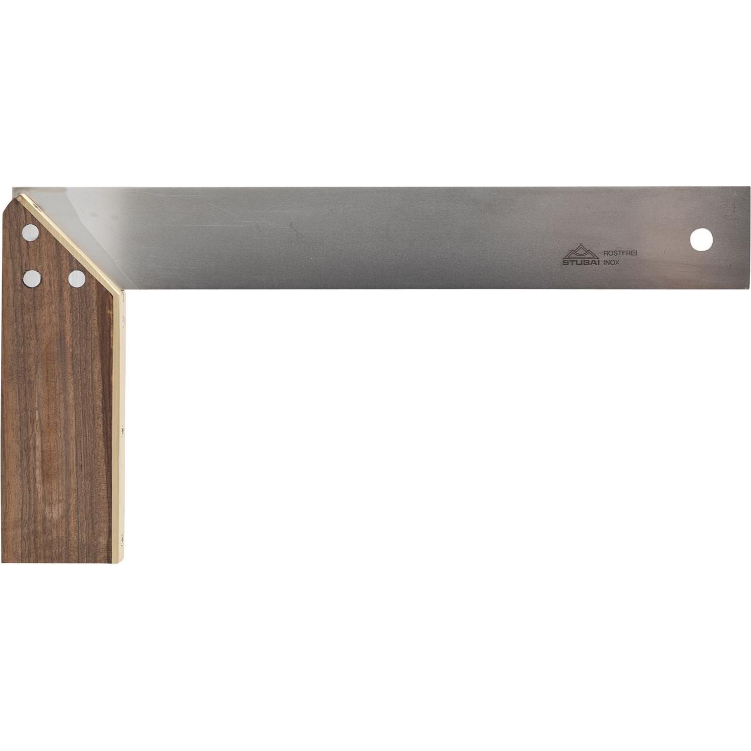 Stubai, Winkelmesser, Winkel (Anschlagwinkel) Zimmermanswinkel mit Gehrungsanschlag 300 mm