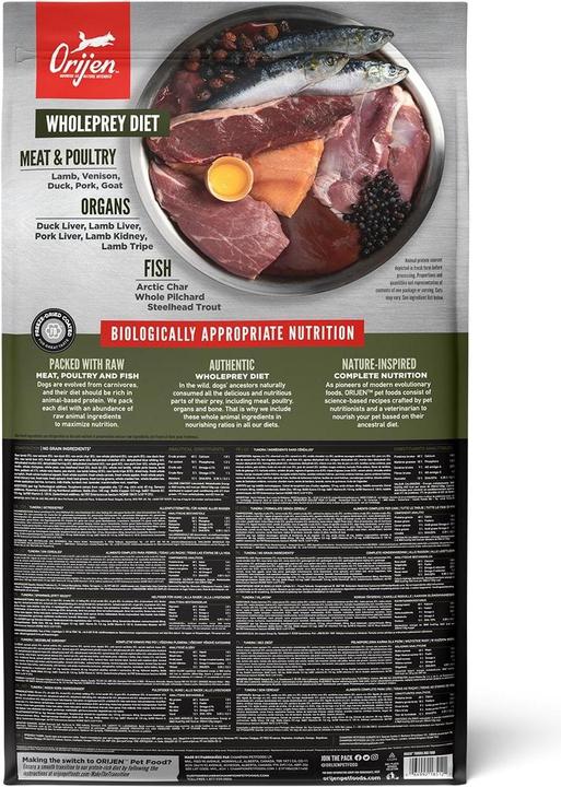 Produktbild Orijen Tundra mit Ziege (Adult, 1 Stk., 11400 g)