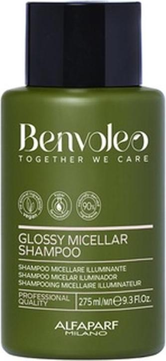 Alfaparf Benvoleo Glossy Micellar Shampoo for Dull Hair 9.3 FL. Oz. (Flüssiges Shampoo)