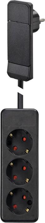 Actual product image Bachmann Aufputz-Steckdose (3x, CEE 7/3, CEE 7/7, 1.60 m)