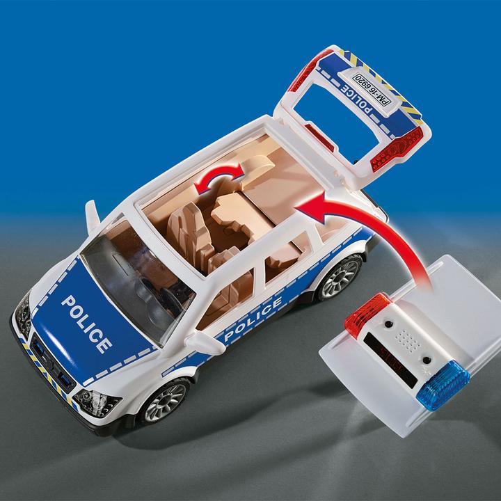 Image du produit Playmobil Voiture d'intervention de la police (6920, Playmobil City Action)