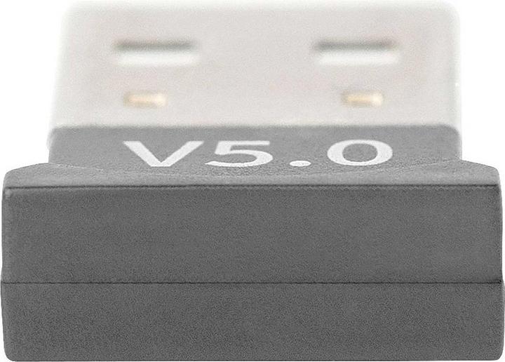 Image du produit Digitus Adaptateur nano USB Bluetooth 5.0 (Emetteur & Récepteur)