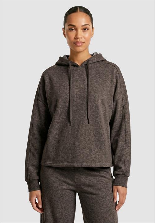 Produktbild Urban Classics Ladies Soft Brushed Knit Hoody brownmelange S (S)