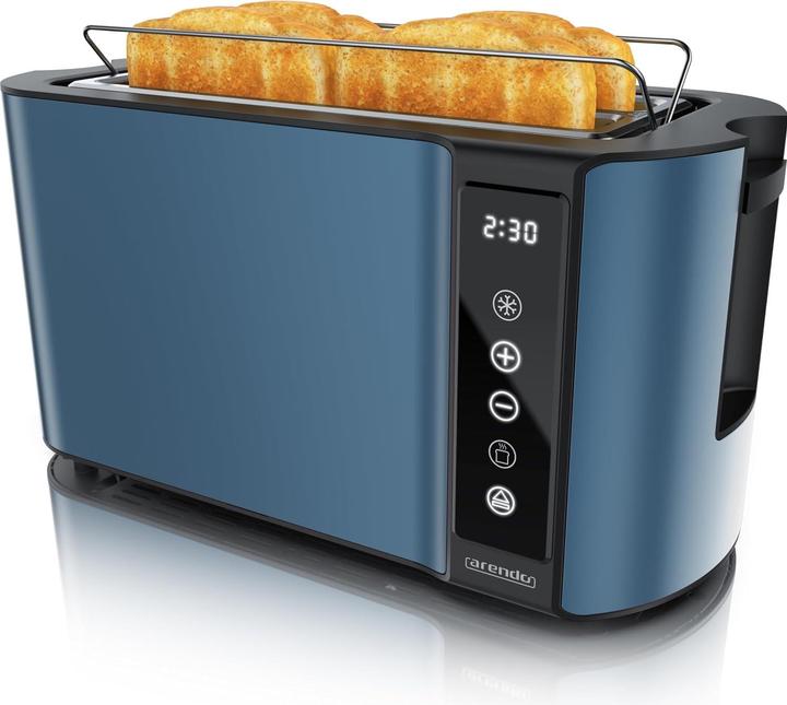 Produktbild Mybeo Edelstahl Langschlitztoaster mit Touchscreen (10000 lx)