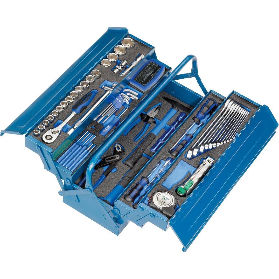 HEYCO, Cassetta degli attrezzi, Montage-Werkzeugkasten mit Modulen (96 pezzi)