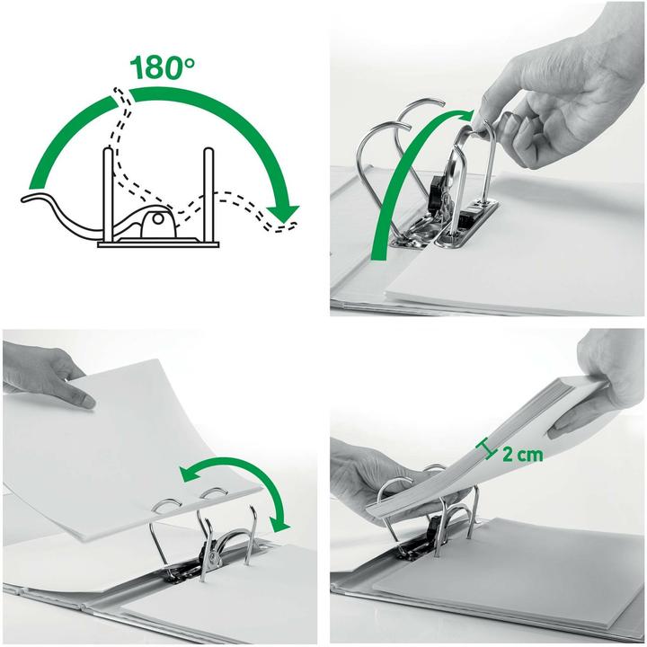 Actual product image Leitz 180° Swiss Edition (A4, 80 mm, 1 x)