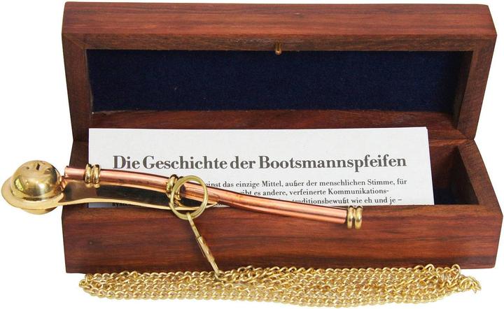 Image du produit Compass Sifflet de batelier dans une boîte en bois