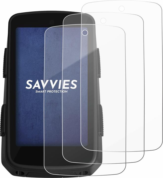 Immagine prodotto Savvies 3x Smart Glass – Hybrid Glass Pellicola in vetro 9H per Hammerhead Karoo 3