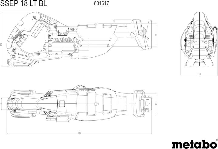 Produktbild Metabo SSEP 18 LT BL