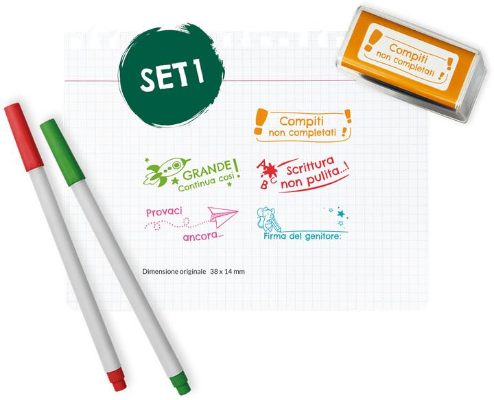 Produktbild Colop Nio School Textstempel