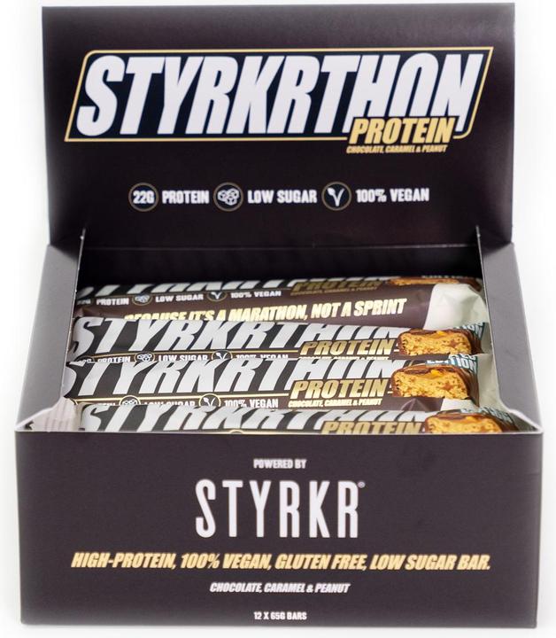 Produktbild Styrkr - STYRKRTHON Protein Bar - 12er BOX (12 Stk.)