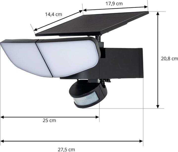 Actual product image Lindby Naelin (IP44)