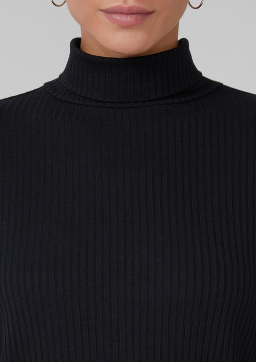 Produktbild s.Oliver T-Shirt Gerippter Rollkragenpullover im Slim Fit (44)