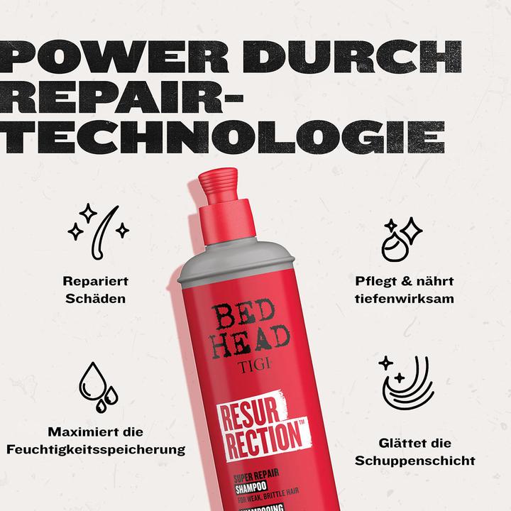 Actual product image Tigi Bed Head Resurrection (Liquid shampoo, 400 ml)