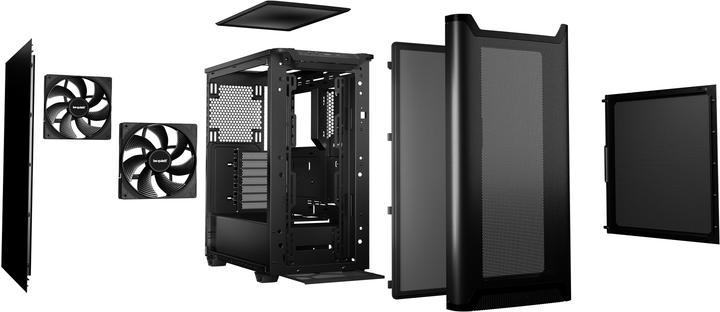 Image du produit be quiet! Pure Base 501 (mATX, Mini-ITX, ATX)