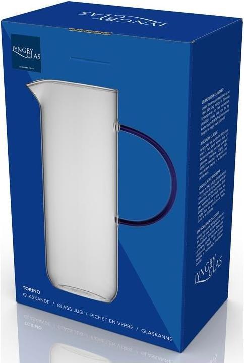 Produktbild Lyngby Karaffe Torino Blau, 1.1 Liter (1.10 l)