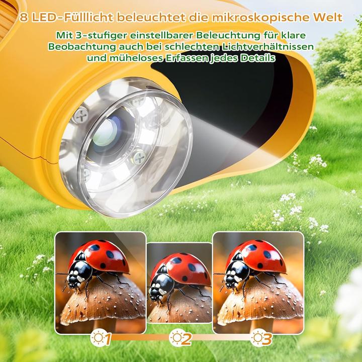 Actual product image Leciptekb Digitales Mikroskop für Kinder