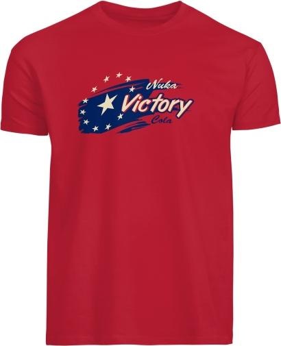 Dpi Merchandising Fallout T-Shirt ""Nuka Victory"" Red