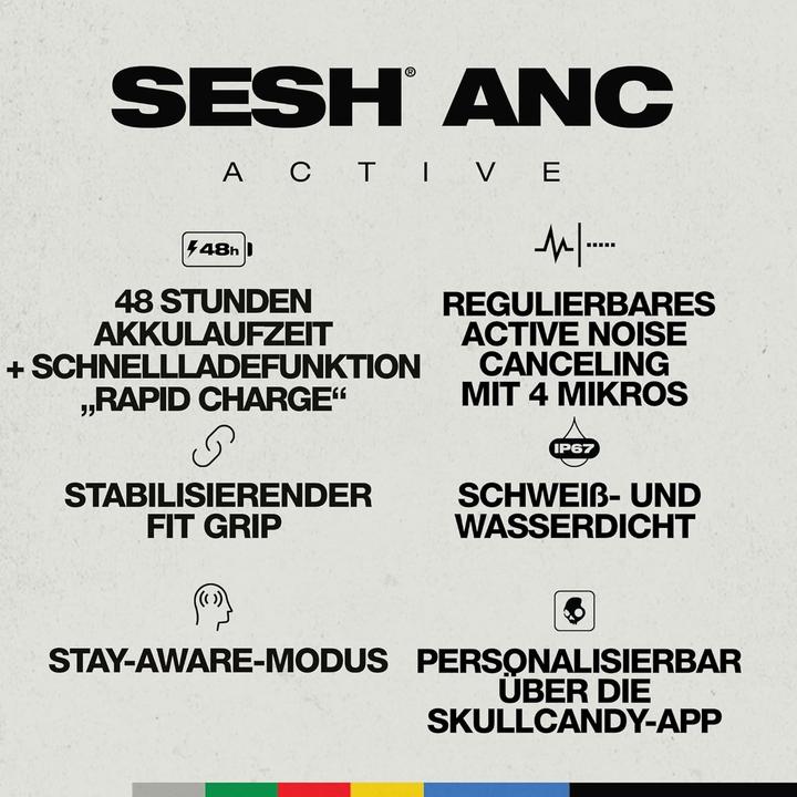 Actual product image Skullcandy Sesh ANC Active (48 h, Wireless)