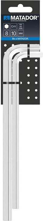 Image du produit Matador 04419020 Innen-Sechskant Winkelschraubendreher 8 mm 10 mm