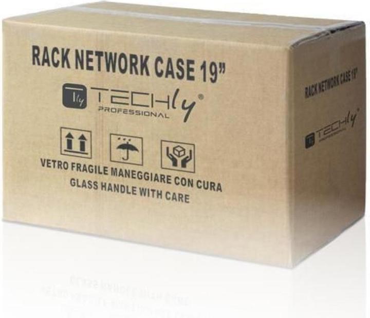 Image du produit Techly I-CASE EL-1006B45 Étagère murale en rack 6U (6 HE, Rack 19 pouces)