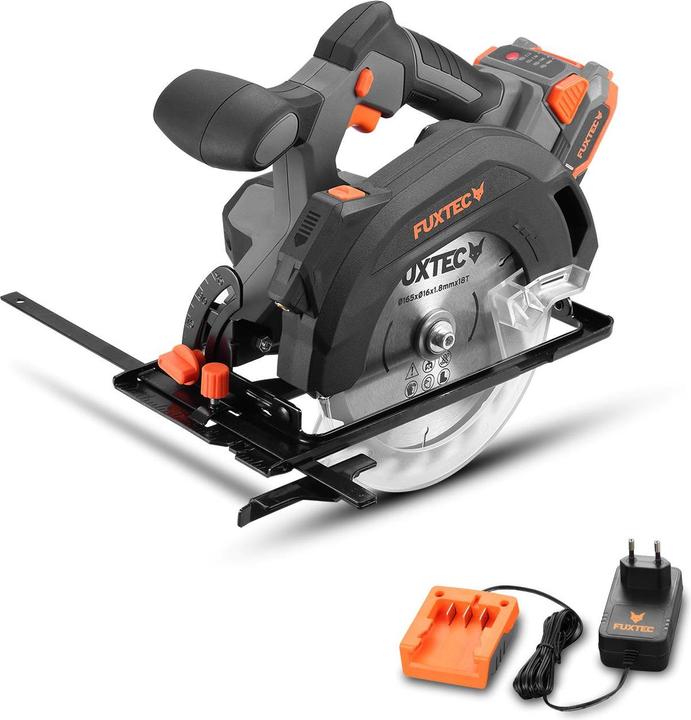 Produktbild Fuxtec 20V Akku Handkreissäge FX-E1CS20 SET mit 1 x Akku 2Ah, 1 x Ladegerät 1A